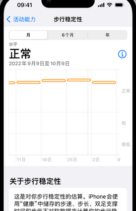 多宝镇iPhone手机维修如何在iPhone开启'步行稳定性通知'