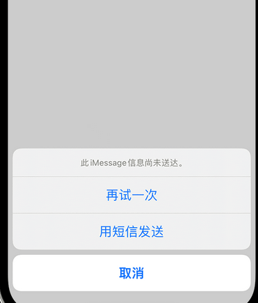 多宝镇apple维修iPhone上无法正常发送iMessage信息